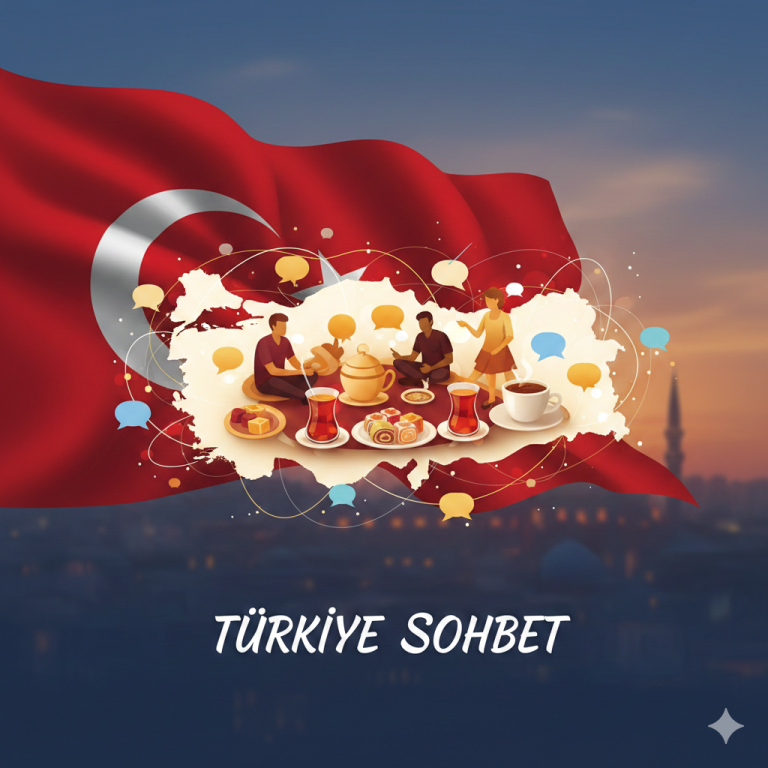 Türk arkadaşlarınız ile Chat yaparken eğlenin